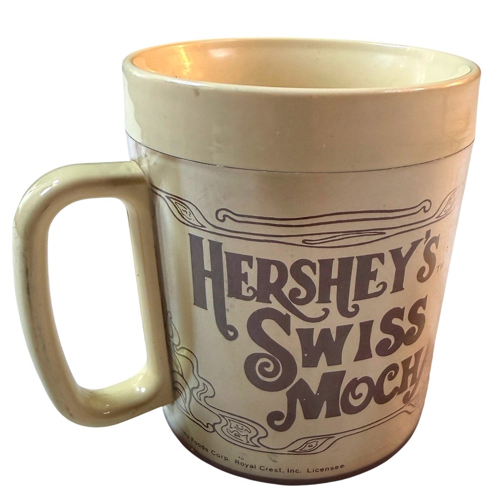 Vintage 1991 Hershey's Swiss Mocha Recipe Coffee Mug | Advertising Hot Chocolate